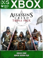 ASSASSIN'S CREED TRIPLE PACK KLUCZ XBOX ONE/SERIES Microsoft Xbox One