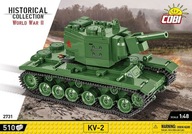 COBI 2731 CZOŁG KV-2 510 KL. RADZIECKI CZOŁG CIĘŻKI WOJSKOWE KLOCKI UNIKAT