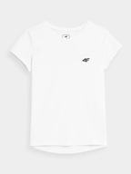 4F t-shirt dziecięcy biały bawełna rozmiar 152 (147 - 152 cm)