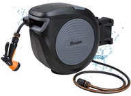 BLACK LINE automatický buben s hadicí 1/2" - 20 m a příslušenstvím BRADAS