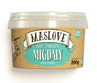 Masło přírodní MASLOVE Mandlové máslo 200 g 200 ml