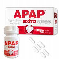 Apap Extra Tabletki powlekane 50 tabletek 50 szt. tabletki