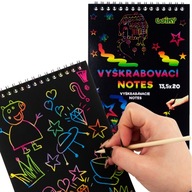 WYDRAPYWANKA ZDRAPYWANKA KOLOROWANKA NOTES A5