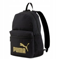 Plecak szkolny jednokomorowy Puma 79943 03 18,5 l czarno-złoty