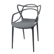 Krzesło ogrodowe Escal tworzywo sztuczne szary