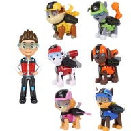 Ruchome figurki Psi patrol Paw Patrol 7 szt zestaw