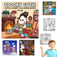 KOLOROWANKI SPOOKY CUTIE RELAKS I KREATYWNOŚĆ W JEDNYM ANTYSTRESOWA