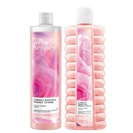 Avon Senses L'amour Sunrise Zestaw Żel + Płyn