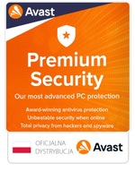 Avast Premium Security 1 st. / 12 miesięcy ESD