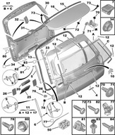 ODBÓJ POKRYWY BAGAŻNIKA CITROEN C5 X7 KOMBI