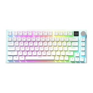 Mechanická klávesnice XM58-B | Red Switch | RGB | 3 REŽIMY | Bílá