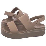 Crocs sandały damskie Brooklyn Low Wedge koturn rozmiar 41-42