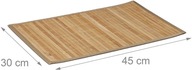Podkładka prostokątny bambus/rattan/wiklina 45 x 30 cm