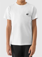 4F t-shirt dziecięcy wielokolorowy poliester rozmiar 122 (117 - 122 cm)