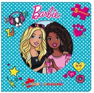 Barbie z puzzlami Praca zbiorowa