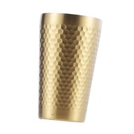 Coffee Mug Coffee Cup Portable Reusable Insulated Cup Stainless Steel Gold