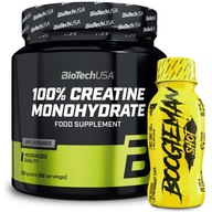 Biotech 100% Creatine Monohydrate 300g + PRÓBKA