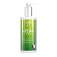 APIS Natural Aloe Vera 99% żel aloesowy do twarzy i ciała 300ml