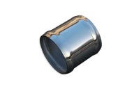 Соединитель алюминиевый 51mm длинна 10cm drift, turbo фото, цена