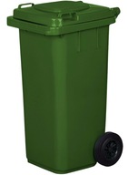 Pojemnik, kubeł, kontener plastik Jestic 120l zielony