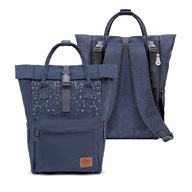 Torba do wózka organizer Kinderkraft Moonpack confetti denim