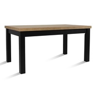 Stół prostokątny rozkładany Violento stoły loft 100 x 200 x 78cm czarny