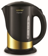 Czajnik elektryczny Zelmer ZCK7630 Crystal Gold 2200 W 1,7 l czarny