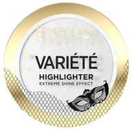Pojedynczy rozświetlacz prasowany Eveline Cosmetics Variete srebrny 02 5 g