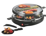 Raclette grill elektryczny SilverCrest raclette czarny 800 W