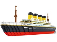 KLOCKI MODEL STATEK RMS TITANIC- 3800 KLOCKÓW z