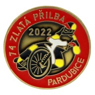 Odznak 74. Zlatá Prilba Pardubice 2022 odznak