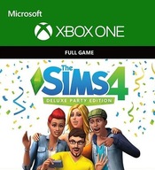 THE SIMS 4 DELUXE PARTY EDITION PL XBOX ONE KLUCZ BEZ VPN PC
