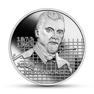 10 zlotých, Adam Krzyżanowski, Strieborná minca, 2021