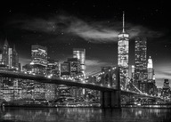 New York Freedom Tower v noci - plagát 140x100 cm