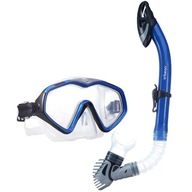 Maska do nurkowania okulary, z rurką Beon Shard odcienie niebieskiego