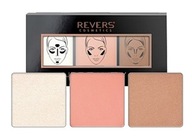 Paleta do konturowania Revers Cosmetics HD Beauty 03 12 g