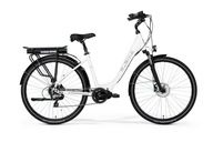 Rower elektryczny (poniżej 250 W) Merida E-CITY 828 rama 46 cm aluminium koło 28 " biały 250 W
