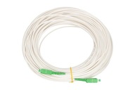 Patchcord Extralink SC/APC-SC/APC LSOH 15m biały