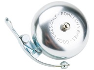 Dzwonek Rowerowy RETRO Old Style Srebrny Metal Klasyczny Vintage 56mm ROMET