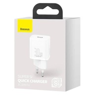 Baseus Super Si 1C Rychlá USB nabíječka Typ C 30W Power Delivery QC
