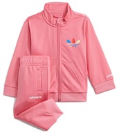 Adidas dres dziecięcy różowy poliester rozmiar 104 (99 - 104 cm)