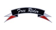 Нашивка szarfa free rider z flagami i haft фото, цена