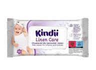 KINDII Chusteczki dla niemowląt i dzieci Linen Care 1op.-50szt