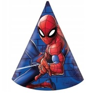 Czapeczki Spider Man 6 Sztuk Urodziny Spider-Man