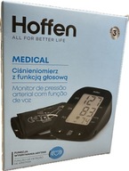 Ciśnieniomierz z funkcją głosową Medical Hoffen LCD 3,7 cm