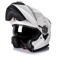 WOLF KASK MOTOCYKLOWY SZCZĘKOWY KRYPTON BIAŁY M