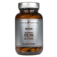 Grzyb Reishi - Ganoderma Lucidum - ekstrakt 670 mg Odporność Relaks Stres
