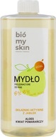 Mydło do rąk Bio My Skin Aloes - pomarańcza 750 ml 750 g