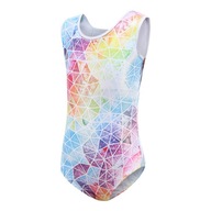 Leotards for Girls, Rhythmic Gymnastics Bodysuit Dance Wear 6 Yards