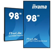 Monitor LED iiyama LH9875UHS-B1AG 97,5 " 3840 x 2160 px IPS / PLS